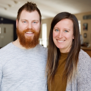 Our associate student ministries pastor, Perry Dunlap, and his wife Sarah.